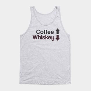 Coffee Up, Whiskey Down Tank Top